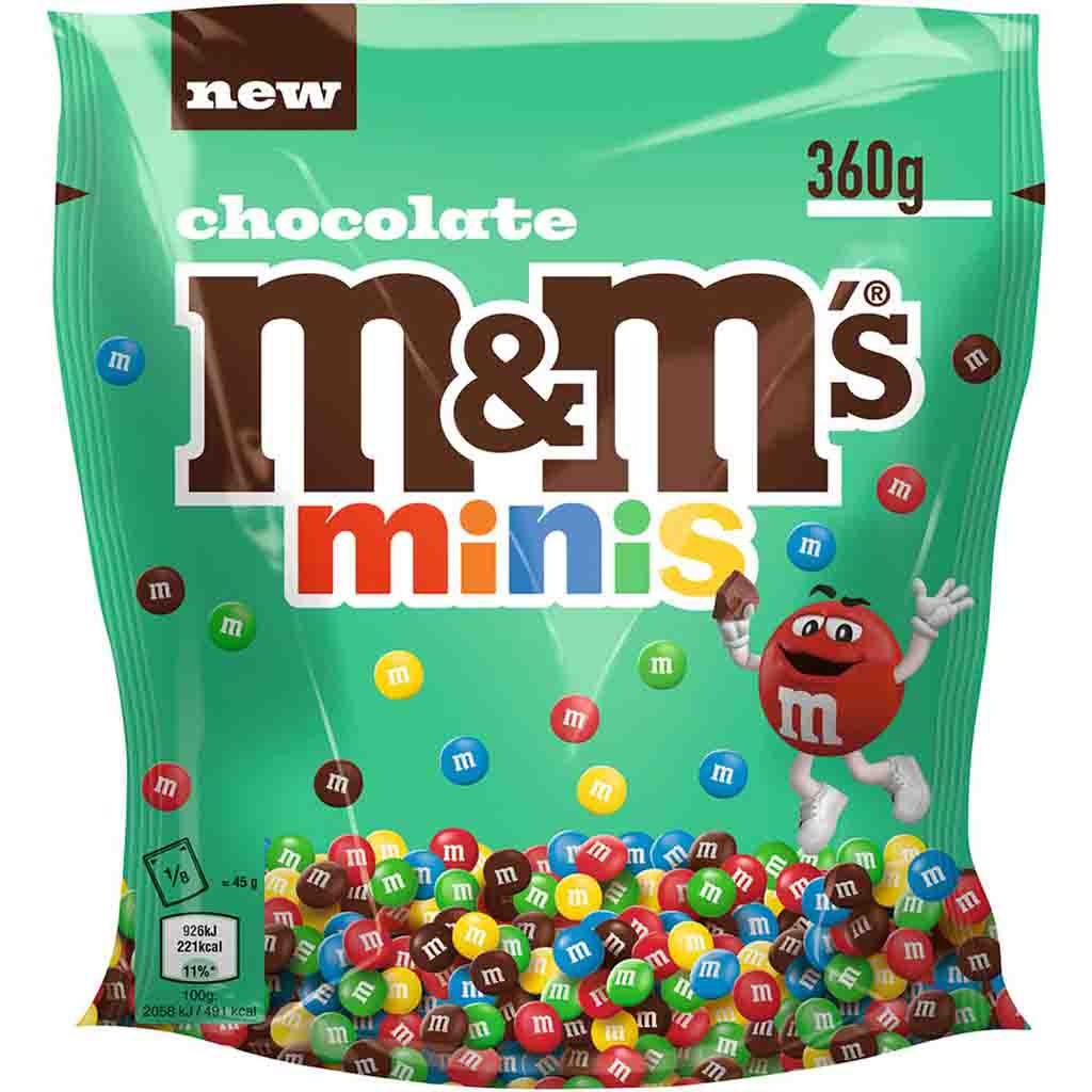 M&M's - Minis Chocolate 360 Gram
