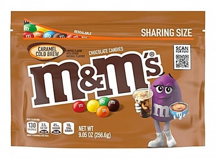 M&amp;M's - Caramel Cold Brew Sharing Size 257 Gramm