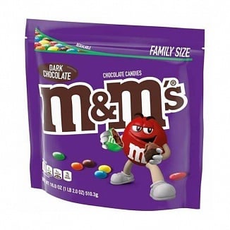 M&M's - Dark Chocolate Family Size 510 Gram