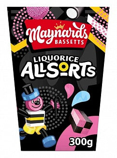 Maynards - Bassetts Liquorice Allsorts 300 Gram