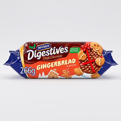 McVitie's - Gingerbread Chocolate Digestives 266 Gram
