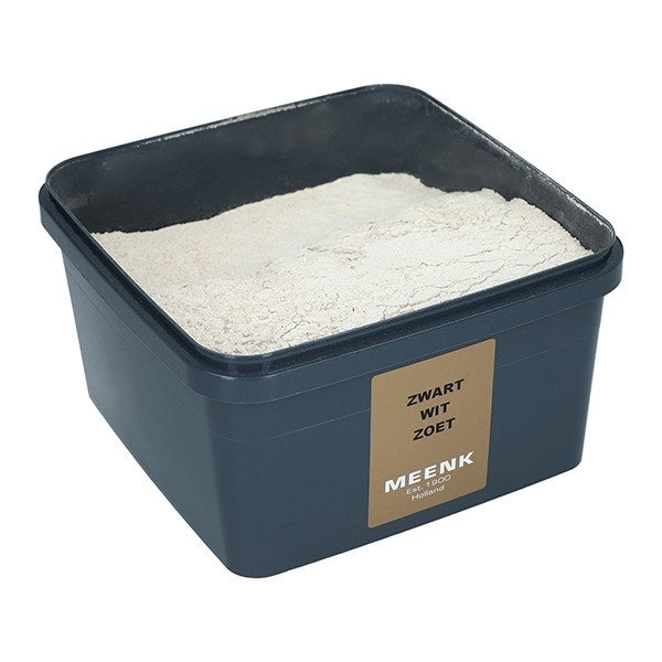 Meenk Zwart Wit Poeder Zoet 2 Kilo