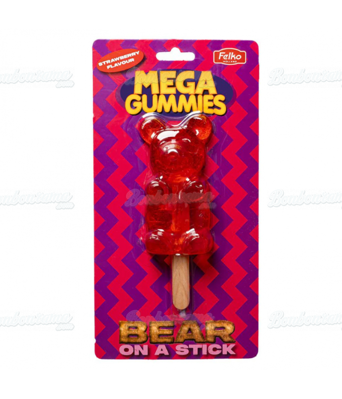 Felko - Mega Gummies Bear-on-a-Stick 120 Gram
