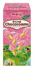 Meiji - Chocorooms Erdbeere 36 Gramm