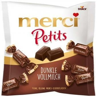 Merci - Petits Dunkle Vollmilch 125 Gramm