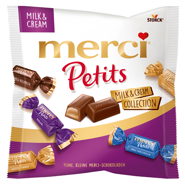 Merci - Petits Milk & Cream Collection 125 Gram