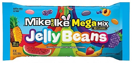 Mike and - Ike Jelly Beans Mega Mix 396 Gram