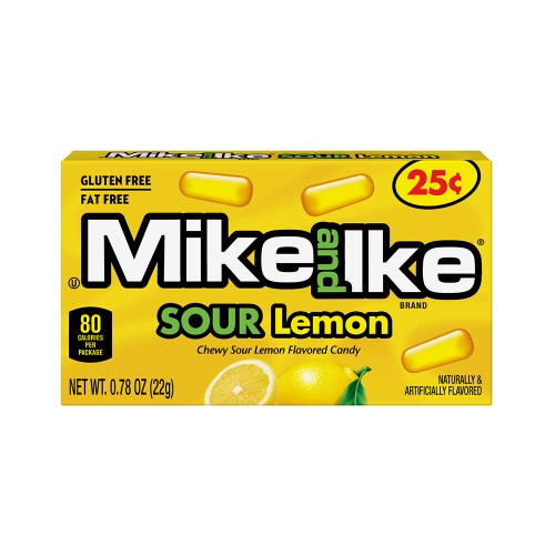 Mike & Ike - Sour Lemon 22 Gram