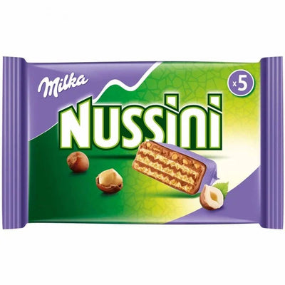 Milka - Nussini Haselnuss 5er-Pack 157,5 Gramm