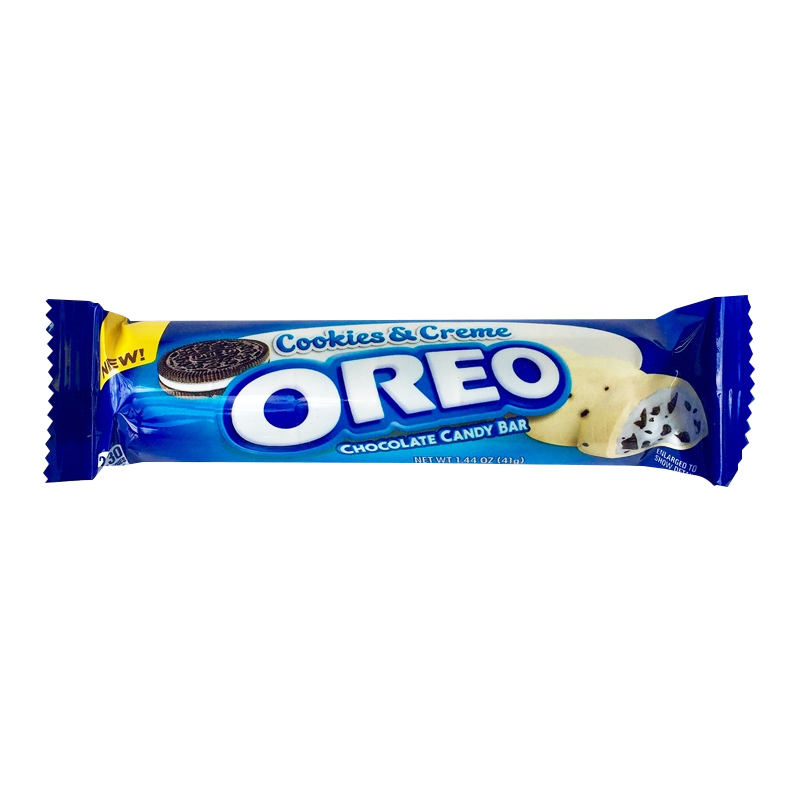 Oreo - Schokoriegel mit weißer Schokolade, Cookie-n-Creme, 41 Gramm
