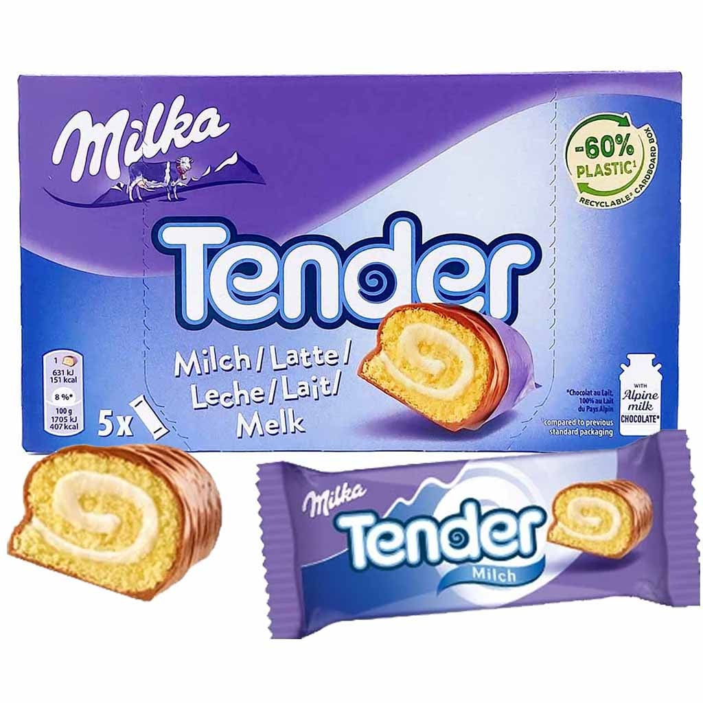 Milka - Tender Milch 5x37 Gram