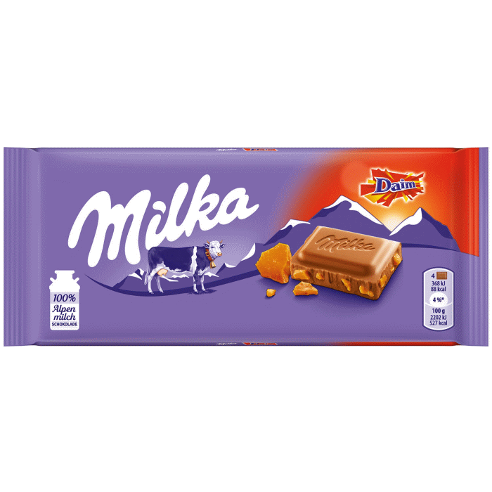 Milka - Daim 100 Gramm