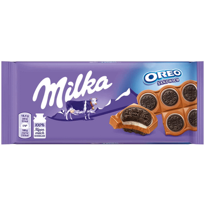 Milka - Oreo Sandwich 92 Gramm
