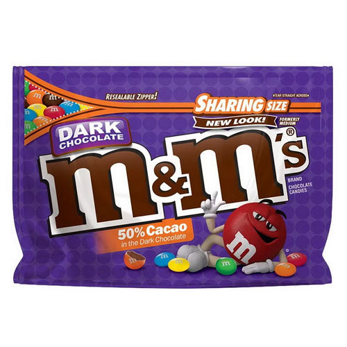 M&amp;M's - Dunkle Schokolade 286 Gramm