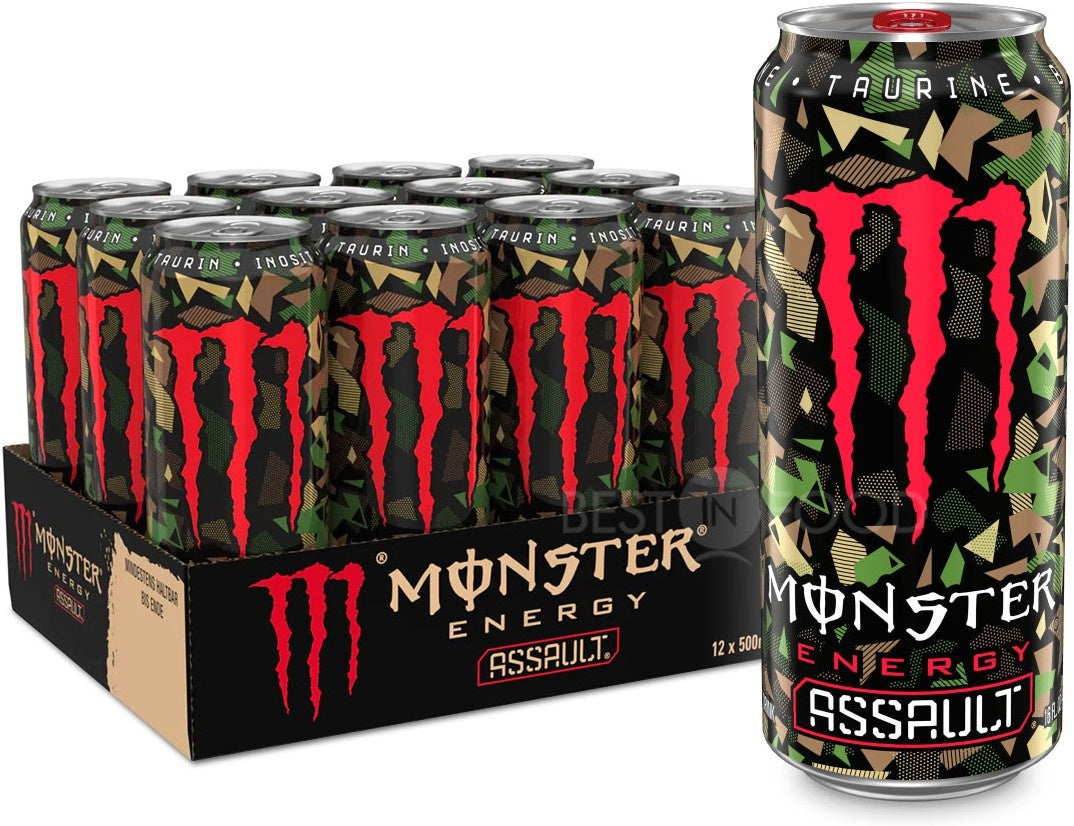 Monster - Assault 500ml 12 Blikjes