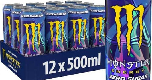 Monster - Hamilton Zero Sugar 500ml 12 Blikjes