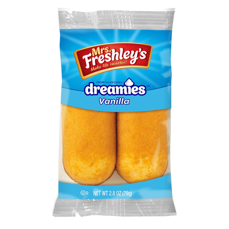 Mrs Freshleys - Vanilla Dreamies Creme Cakes Doppelpackung 113 Gramm