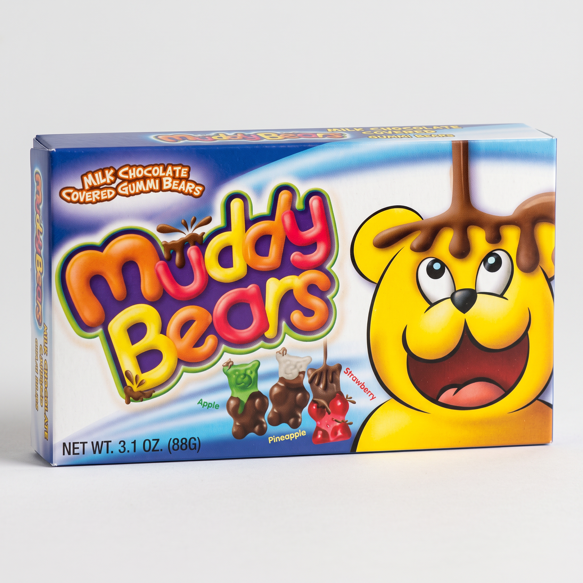Muddy Bears - Chocolate Gummi Bears 88 Gram