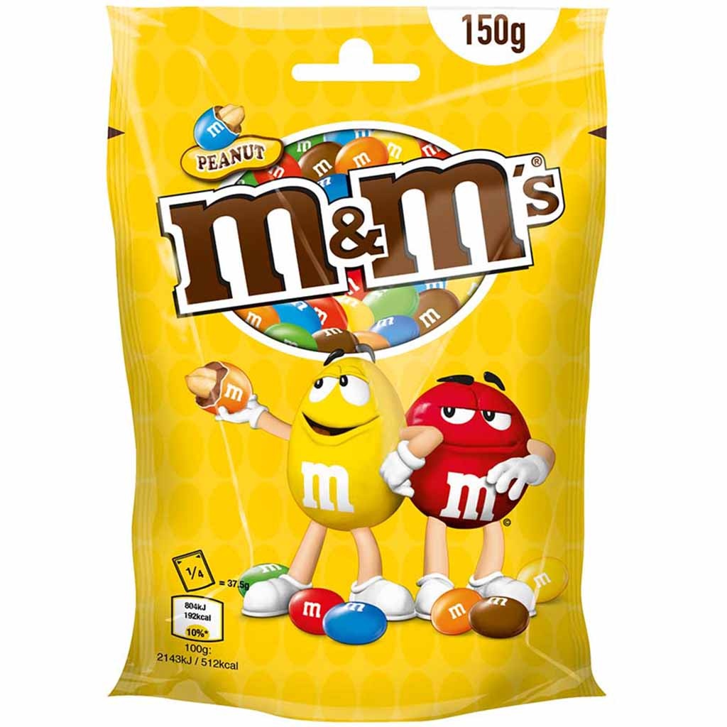 M&amp;M'S - Erdnuss 150 Gramm