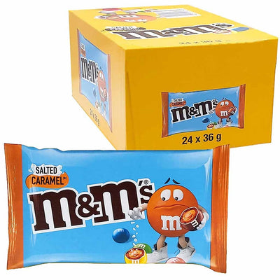 M&M's - Salted Karamel 36 Gram 24 Pieces
