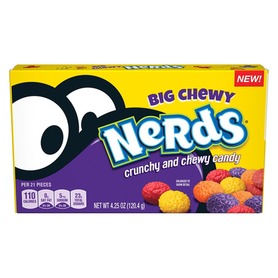 Wonka - Nerds Big Chewy Theater Box 120,4 grammes