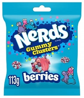 Nerds - Gummibärchen-Clusters, 113 Gramm