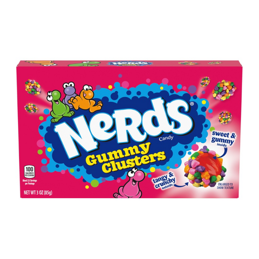 Nerds - Gummy Clusters Theatre Box 85 Gram