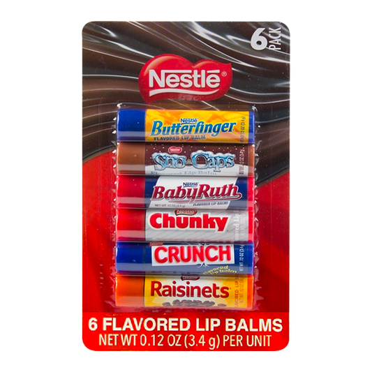 Assorted Nestle Lip Balm 6-Pack