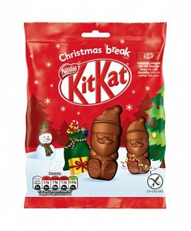 Kitkat - Weihnachtsmann-Sharing-Tüte 55 Gramm
