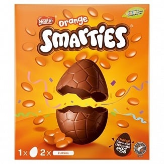 Nestlé Smarties Orange Großes Ei 226 Gramm