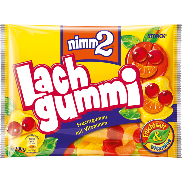 Nimm2 - Lachgummi 200 Gramm