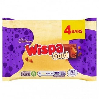 Cadbury - Wispa Gold 4-Pack 134 Gram