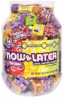 Now & Later - Assorted Mini Bars 100 Stuks