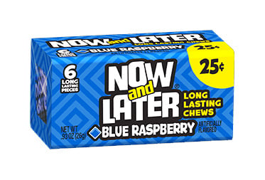 Now &amp; Later - Blaue Himbeere 26 Gramm