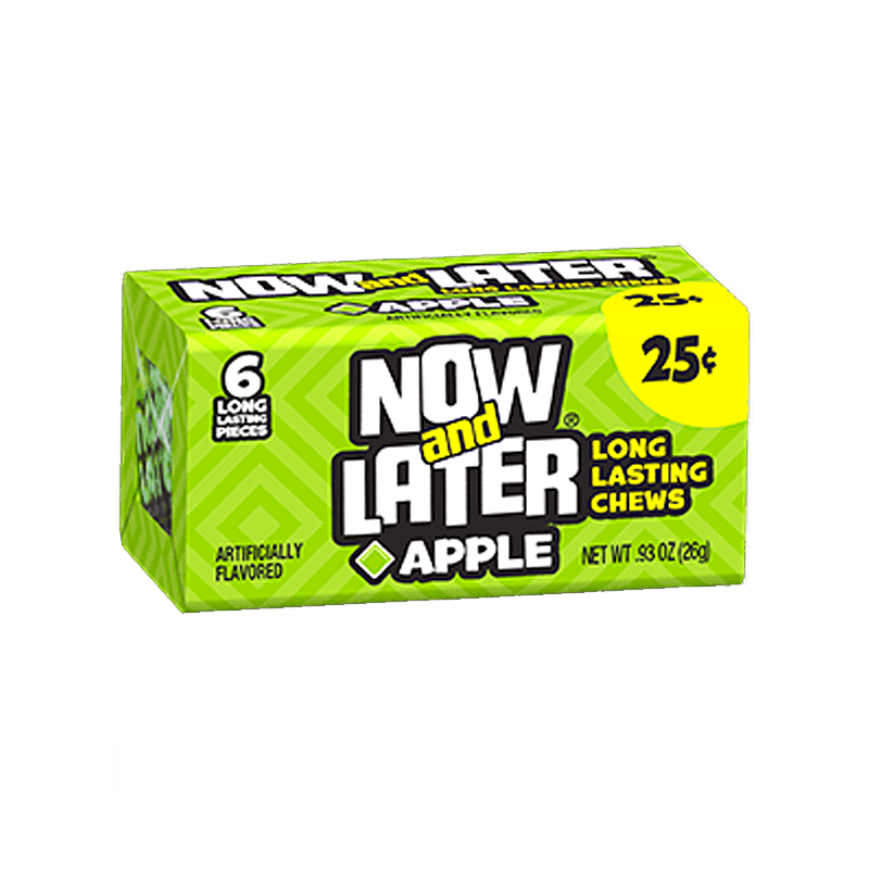 Now &amp; Later - Chewy Apple 26 Gramm