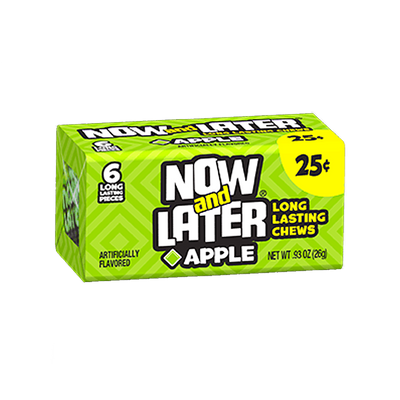 Now & Later - Pomme à mâcher 26 grammes