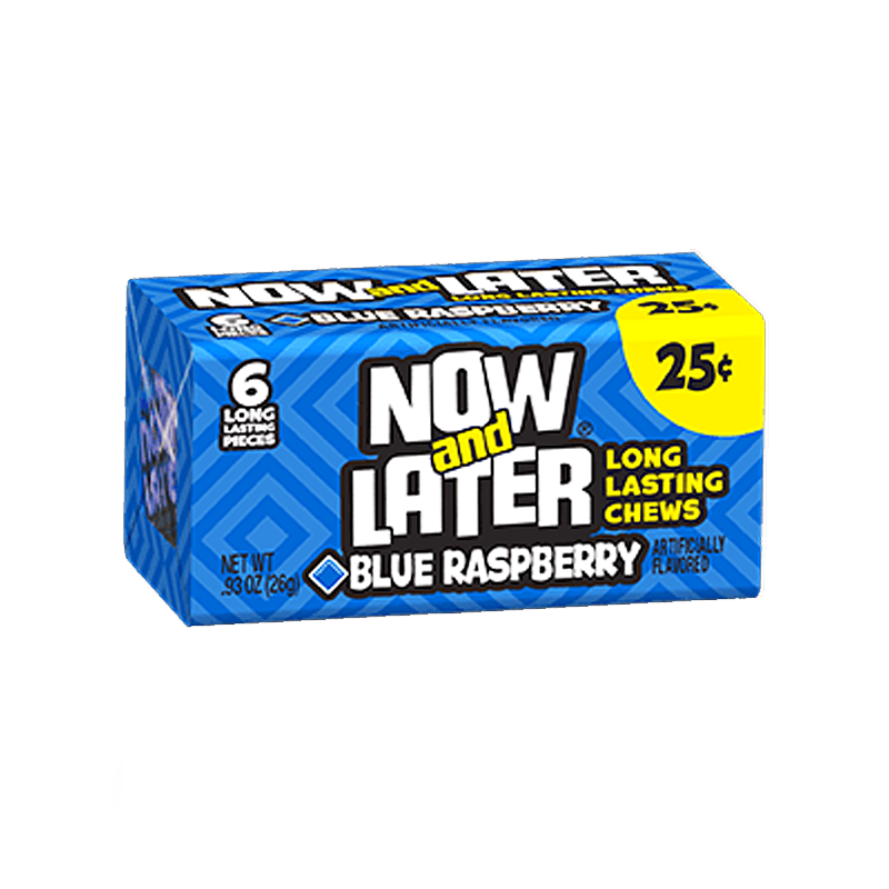 Now &amp; Later - Blaue Himbeere 26 Gramm
