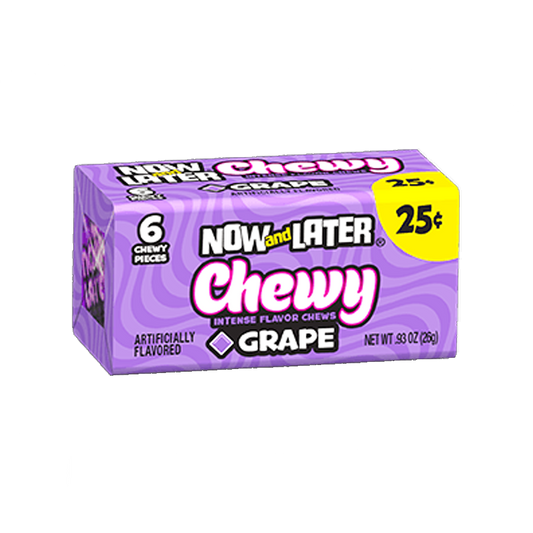 Now & Later - Chewy Grape 26 Gram