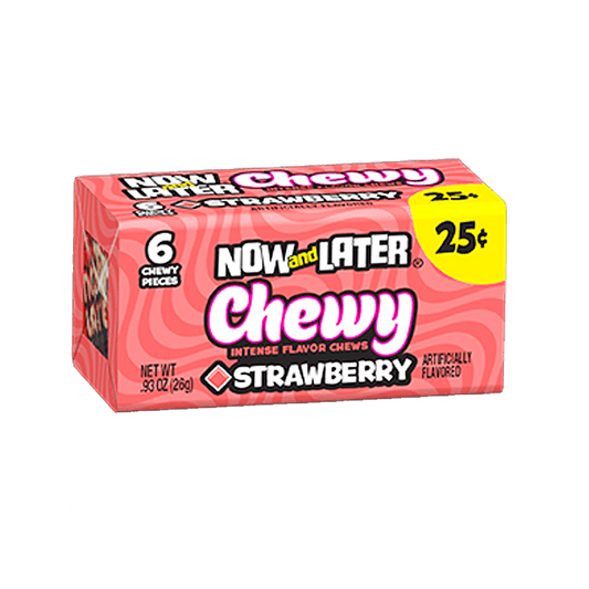 Now & Later - Chewy Strawberry 26 Gram