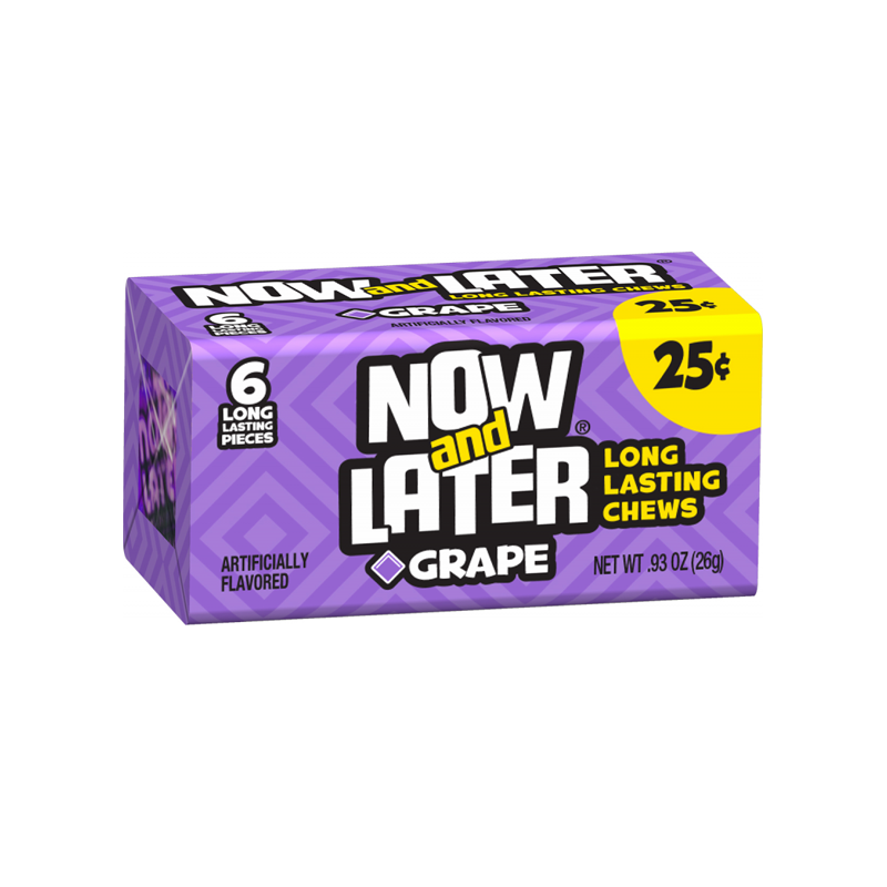 Now &amp; Later - Grape 26 Gramm