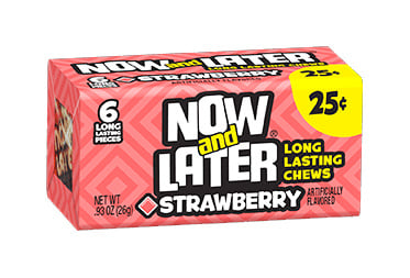 Now & Later - Strawberry 26 Gram