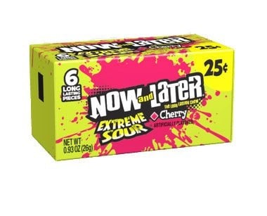 Now & Later - Extreme Sour Cherry 26 Gram