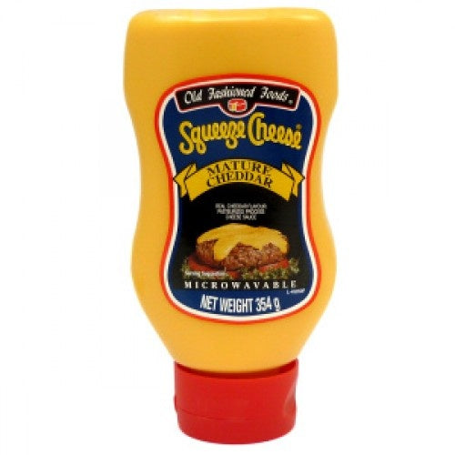Old Fashioned Foods - Mature Squeeze Cheese 354 Gram
