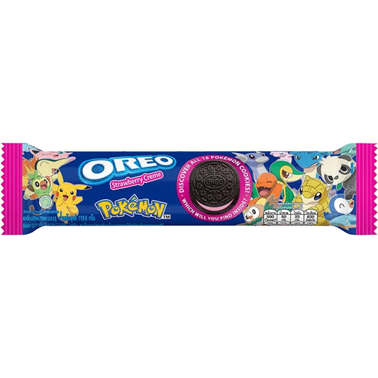Oreo - Pokemon Strawberry Cream 120 Gram