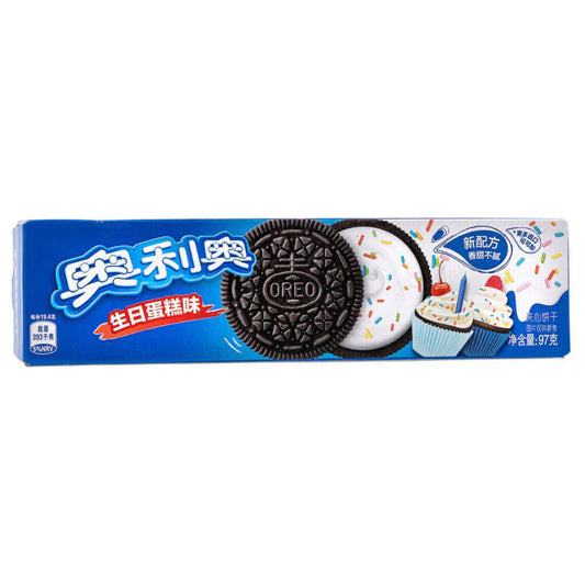 Oreo - Birthday Cake Sandwich Cookies 97 Gram