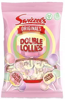 Swizzles - Originals Double Lollies 130 Gram