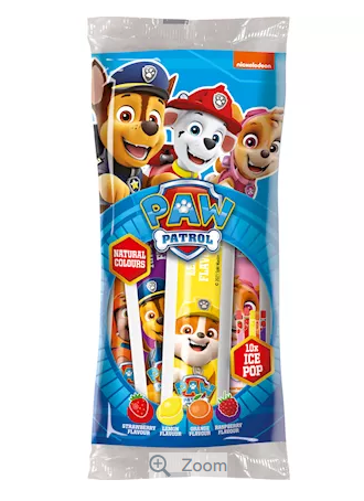 Pat' Patrouille - Glaces à l'eau (paquet de 18)