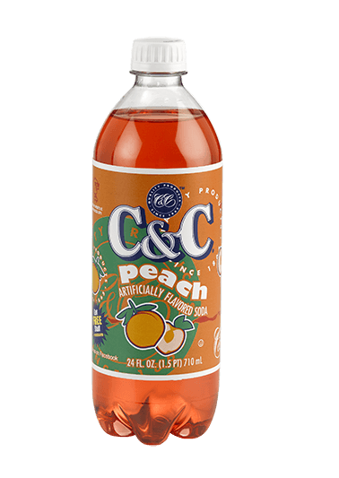 C&C Soda - Peach Bottle 710ml