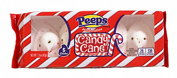 Peeps - Candy Cane 5-Pack 43 Gram