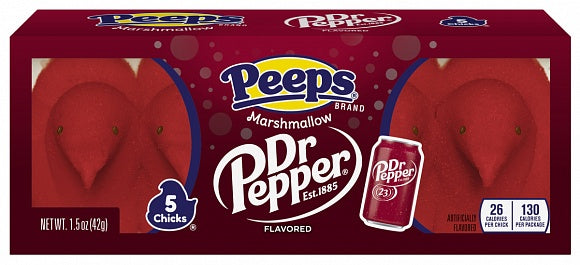 Peeps - Marshmallow Chicks Dr Pepper 5-Pack 42 Gram